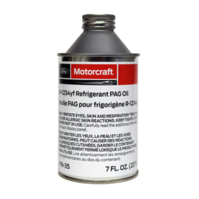 R 1 2 3 4 y f Refrigerant P A G Oil