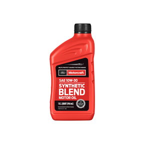 Motorcraft 10 W 30 Synthetic Blend Motor Oil