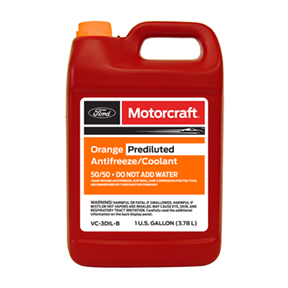 Orange Prediluted Antifreeze Coolant