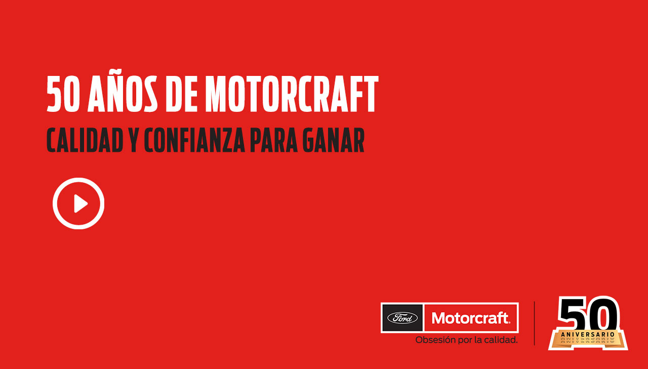 Conoce más sobre los 50 años de la marca Motorcraft y su impacto en el sector