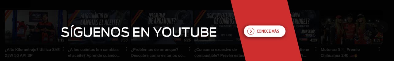 YouTube Motorcraft: Conoce Tips, Guías Prácticas y Recomendaciones para el Cuidado de tu Vehículo