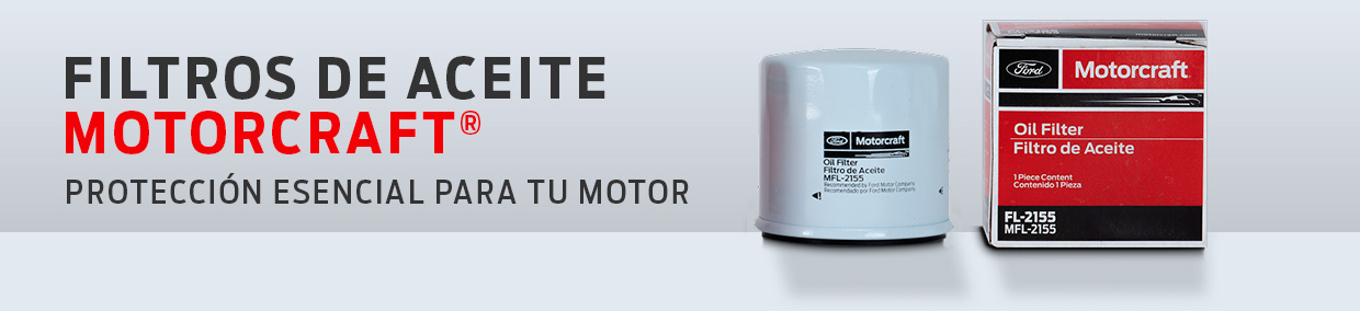 Protege tu Vehículo con los Filtros de Aceite Motorcraft Originales Multimarca. Encuentra el tuyo