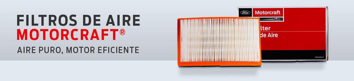 Protege tu Vehículo con los Filtros de Aire Motorcraft Originales Multimarca. Encuentra el tuyo