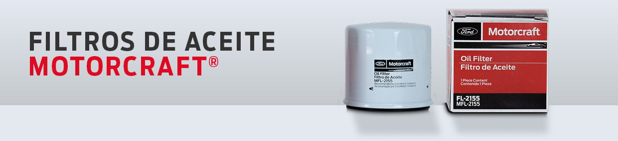 Encuentra Filtros de Aceite Motorcraft para tu Auto, SUV o Camión Ford o Vehículo Multimarca
