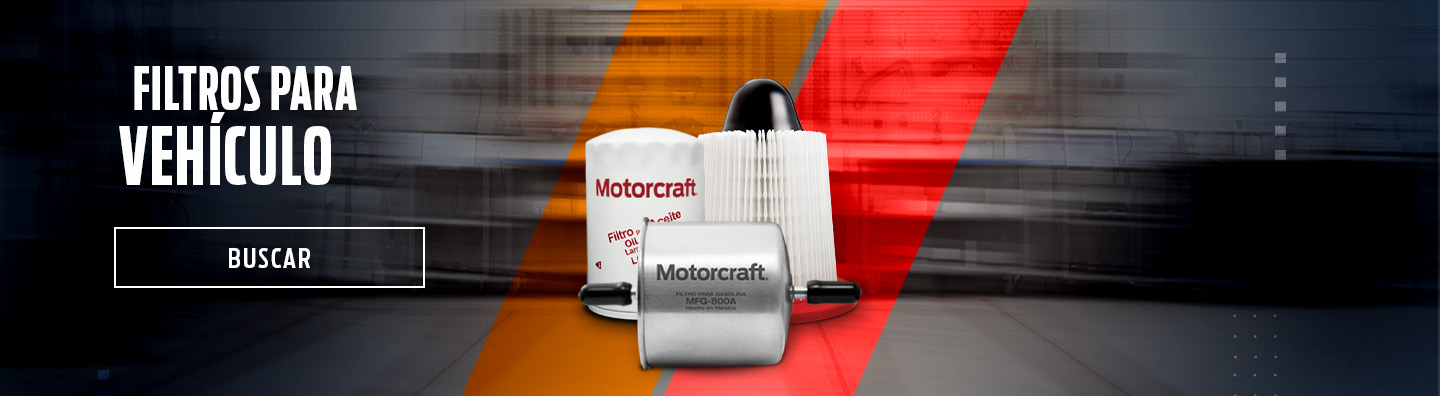  Las filtros Motorcraft® brindan gran calidad y tecnología. Conoce  las opciones que hay para tu vehículo
