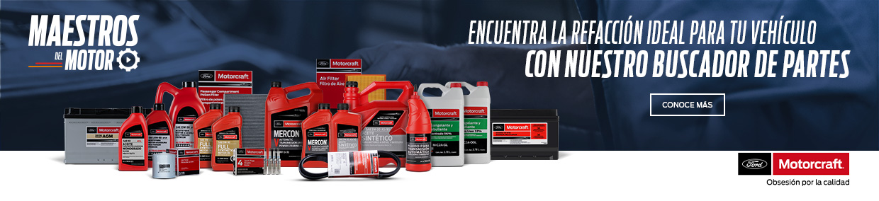 Encuentra Refacciones Motorcraft y Omnicraft para tu Auto, SUV o Camión Ford o Vehículo Multimarca
